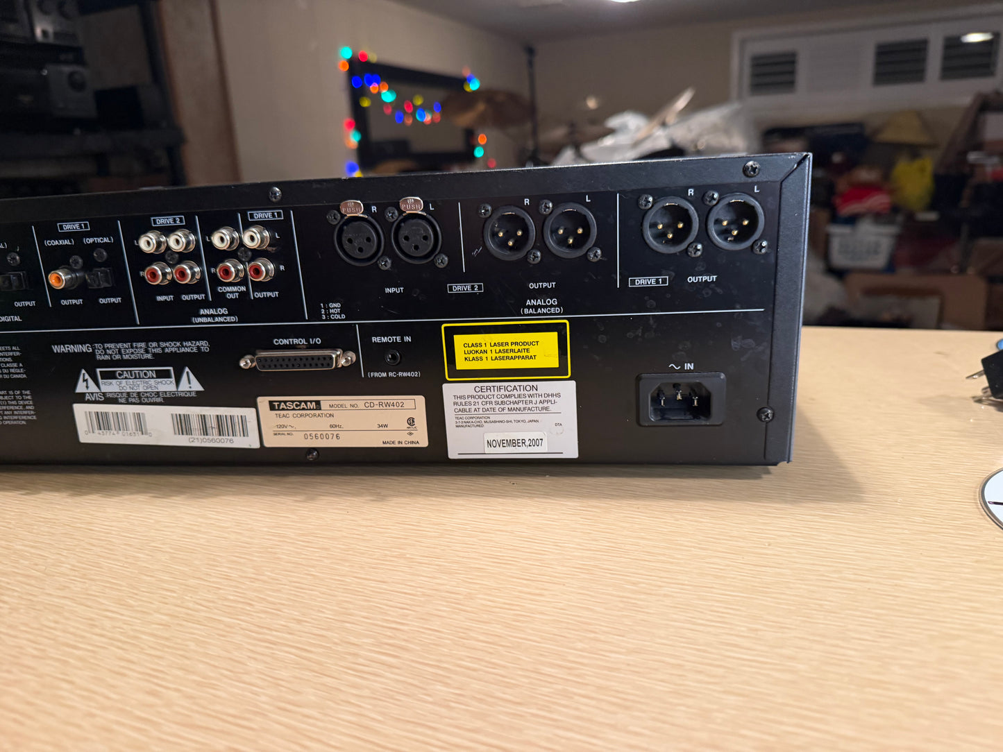 Tascam CD-RW402 Professional Compact Disc Recorder FRESHLY serviced New Belts✅