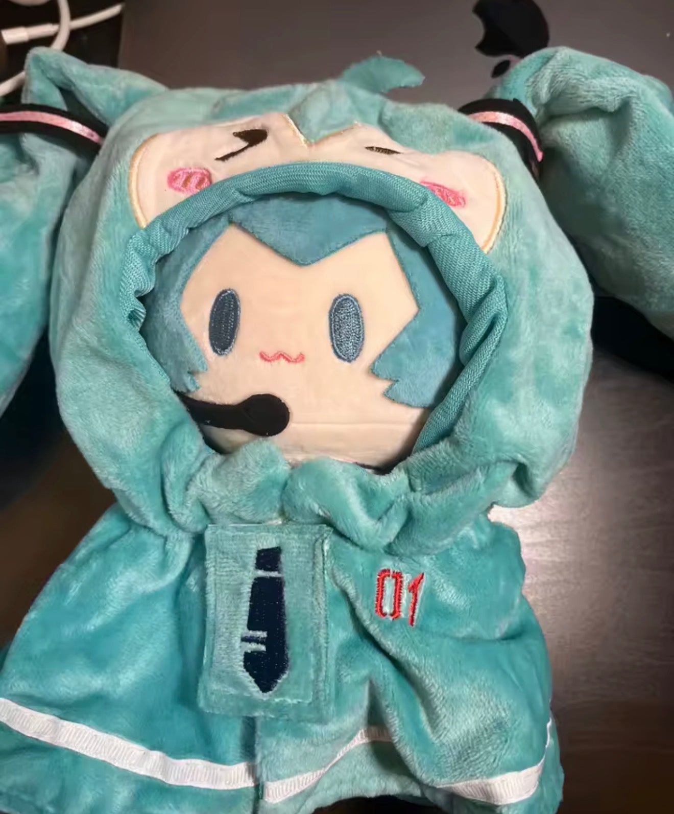 Hatsune Miku Mini Cape 20cm Doll Clothes Outfit Cotton Costume Changeable Kawaii