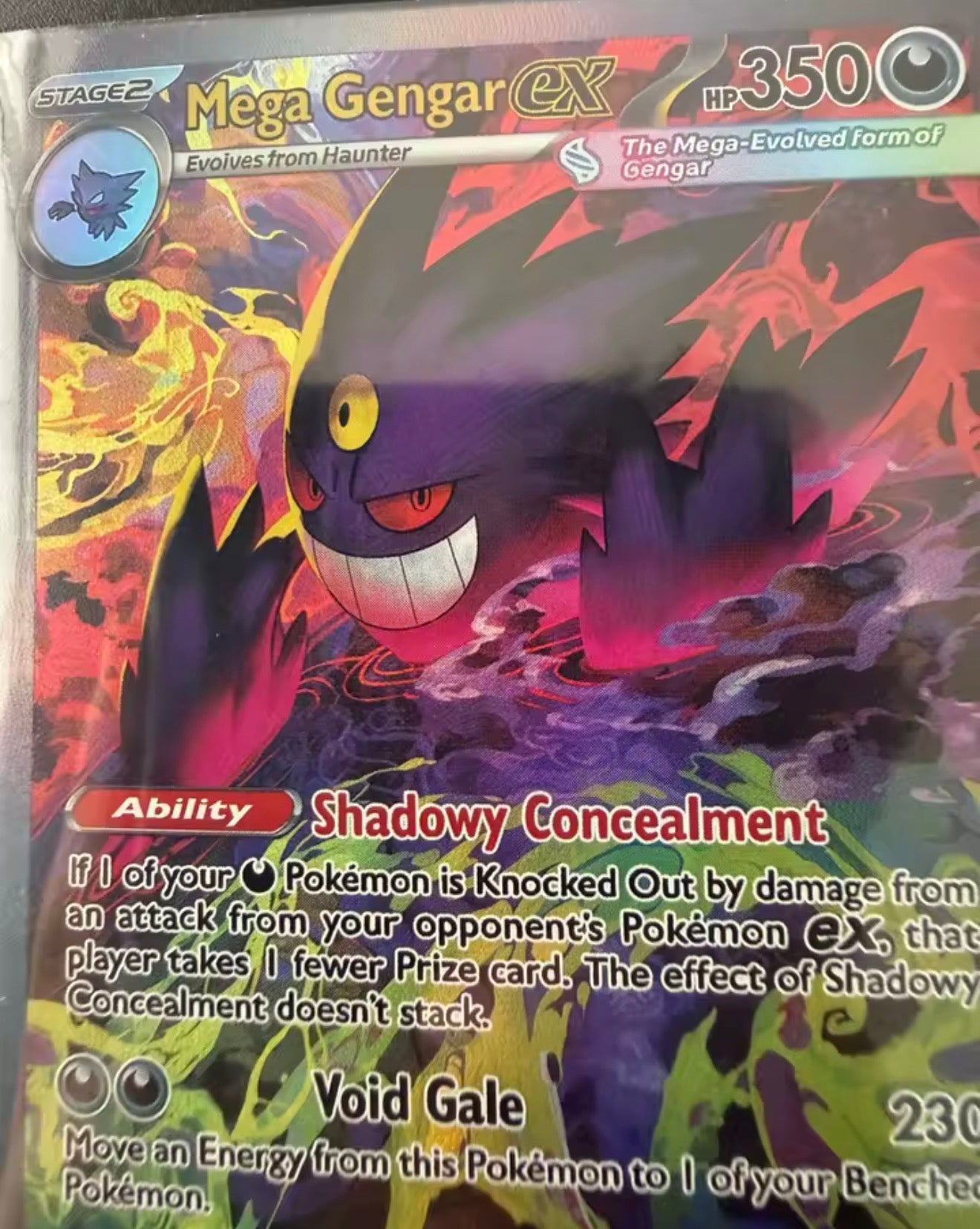 Mega Gengar ex Special Illustration Rare Holo ME: Ascended Heroes 284/217 NM PROXY