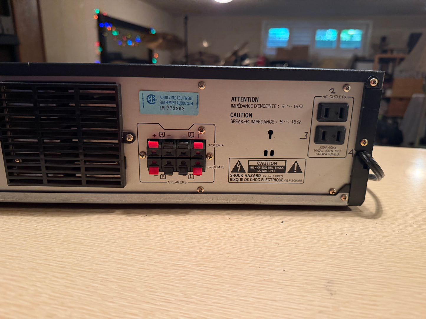 Sansui B‑3000 Power Amplifier 120WPC FRESHLY Serviced Sounds Outstanding V Rare