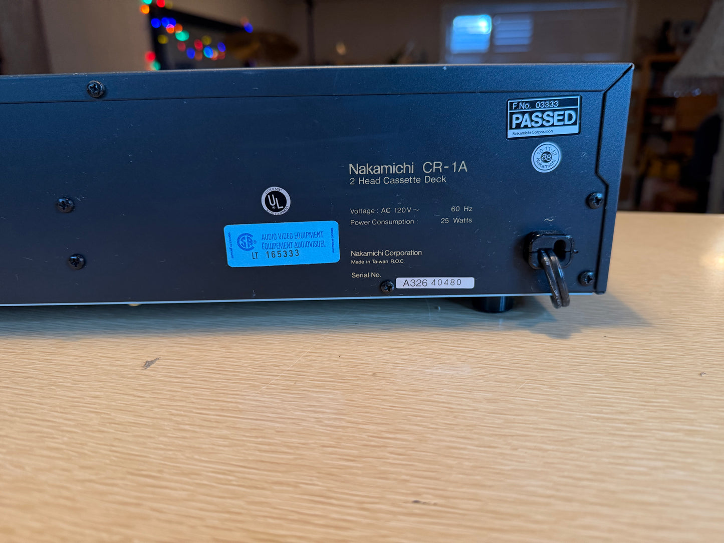 Nakamichi CR-1A Cassette Deck. Fully Serviced. Works Great. Sounds Better🔥Beaut