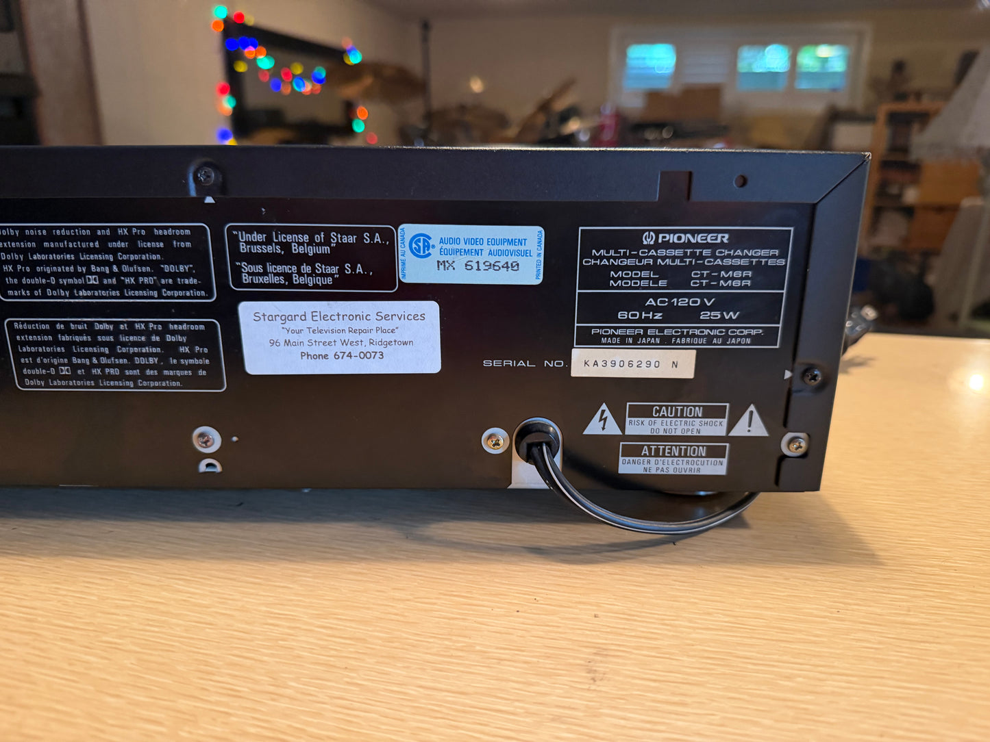 Pioneer Multi-Cassette Changer (CT-M6R) - New Belts Installed! Fresh Service🎶🔥