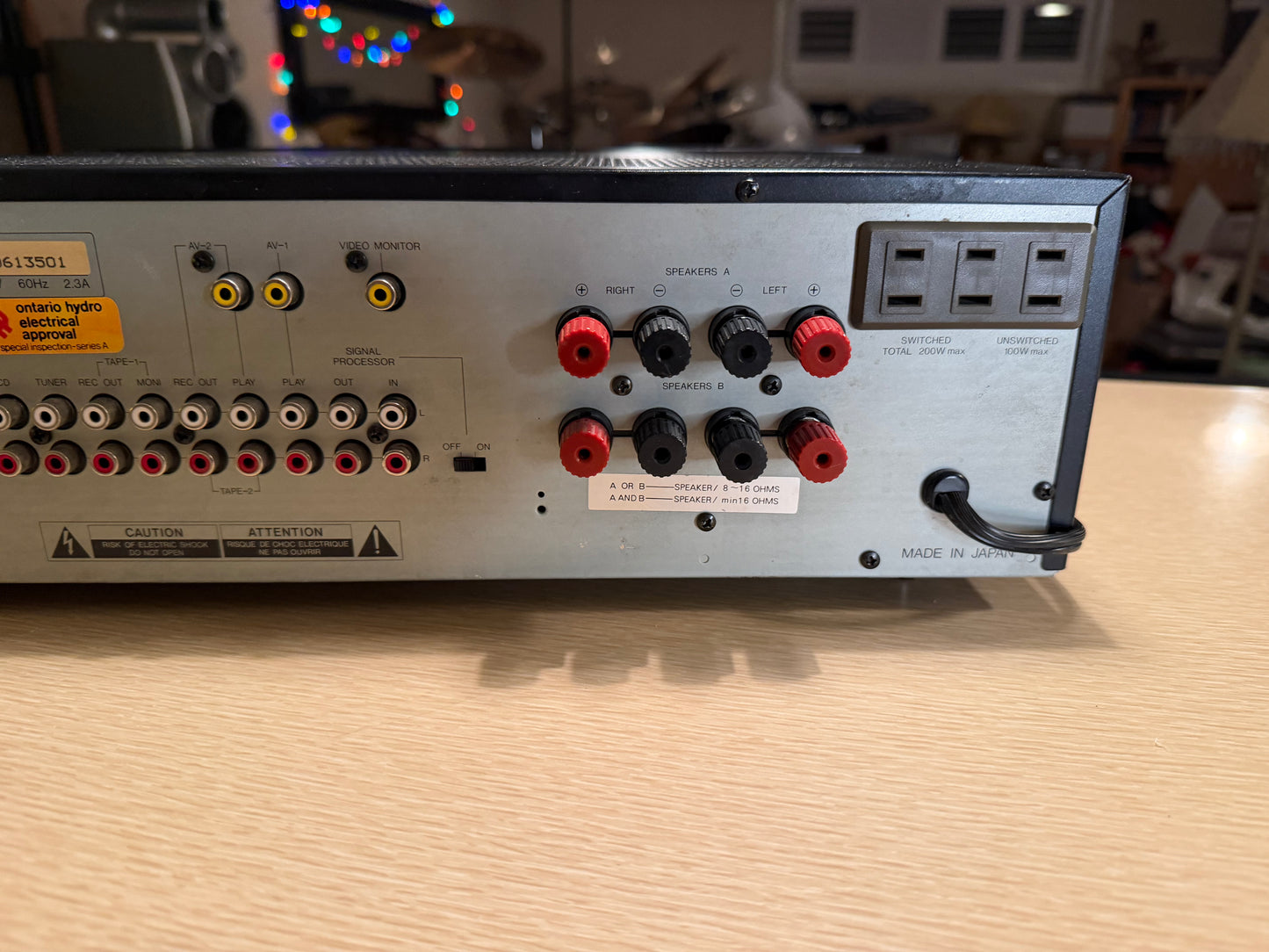 Luxman LV-101 Stereo Integrated Amplifier Freshly Serviced High End Audiophile