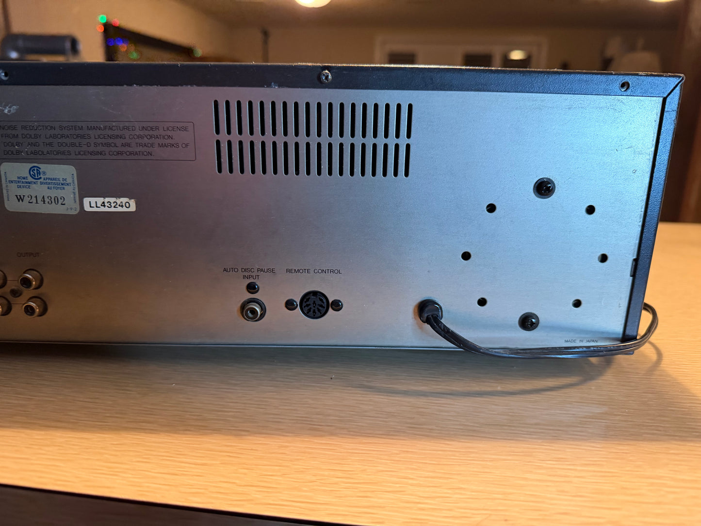 Luxman KX-101 2- Head "Suckface" Cassette Deck Full Fresh Service High Fidelity!