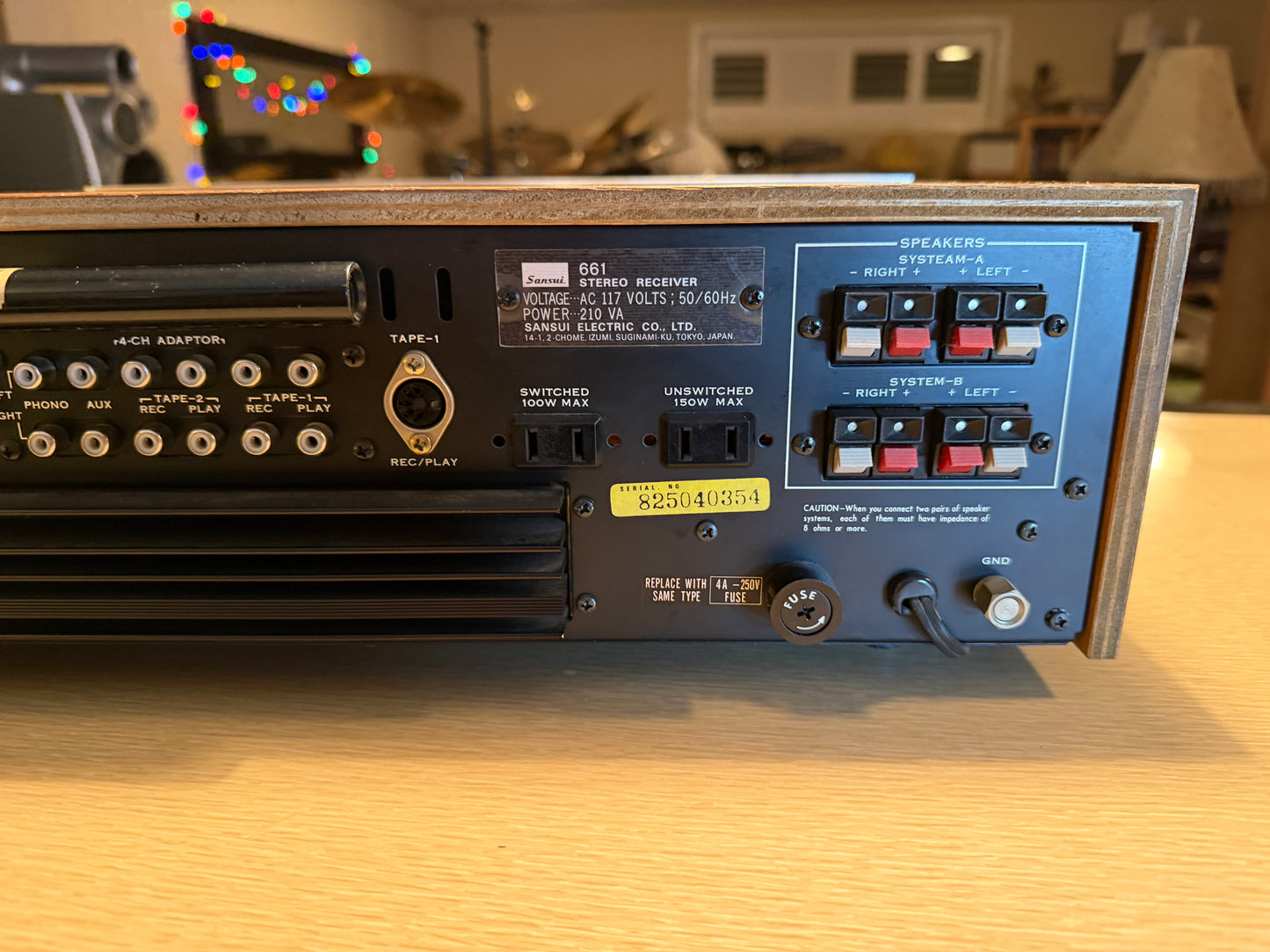 Sansui 661 Stereo Receiver Amplifier Full Fresh Service Near Mint Rare Beauty💎