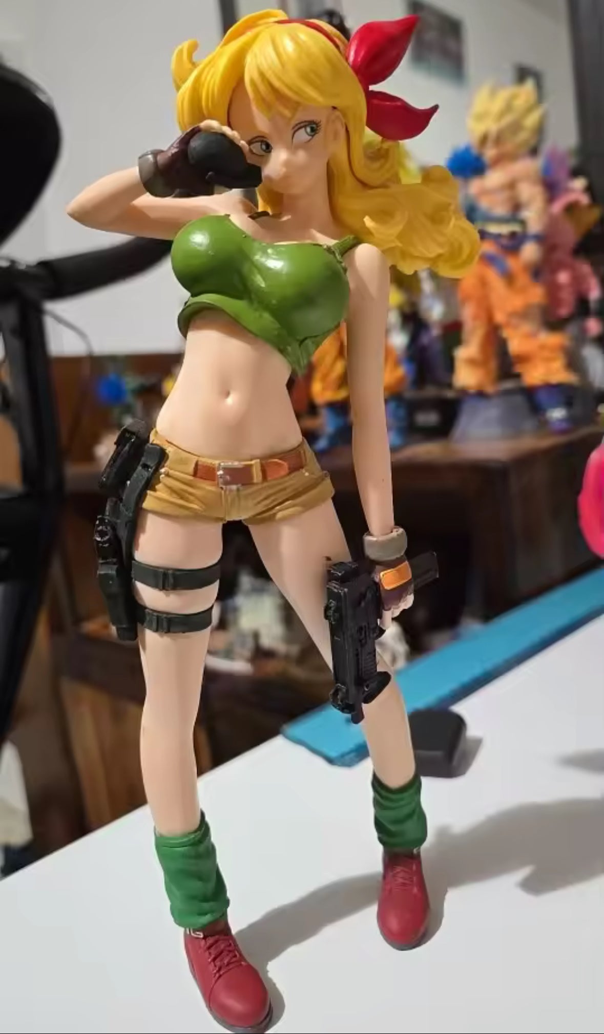 Dragon Ball Z Figure Lunch Figure Lunchi Launch Action Figure Brand New 25cm