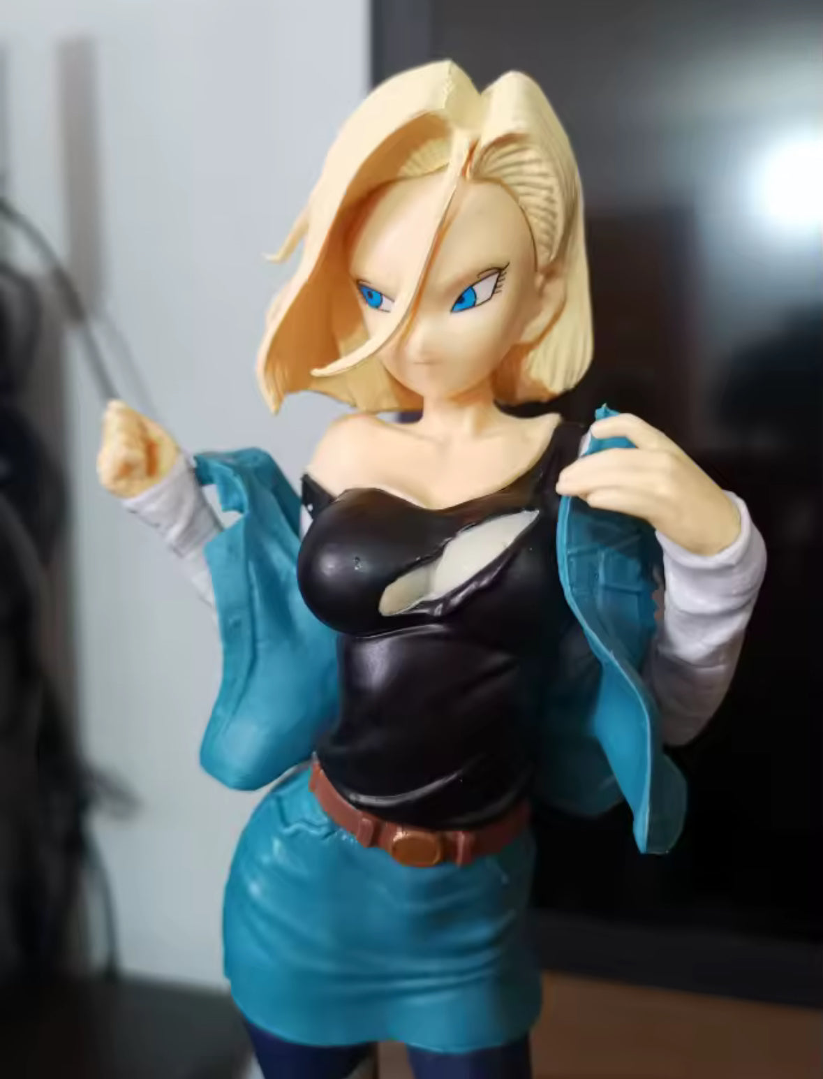 25CM Anime Dragon Ball Ranchi Figure Glitter & Glamors Series Brand New Rare