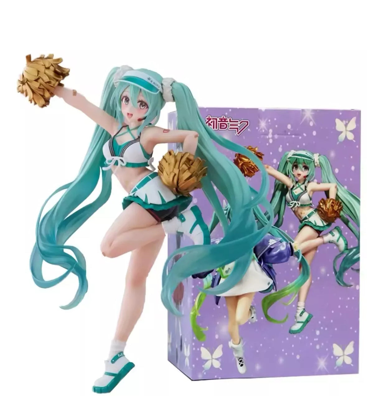 Hatsune Miku Action Figure Miku Kawaii Collection Model Pink 18cm NIB