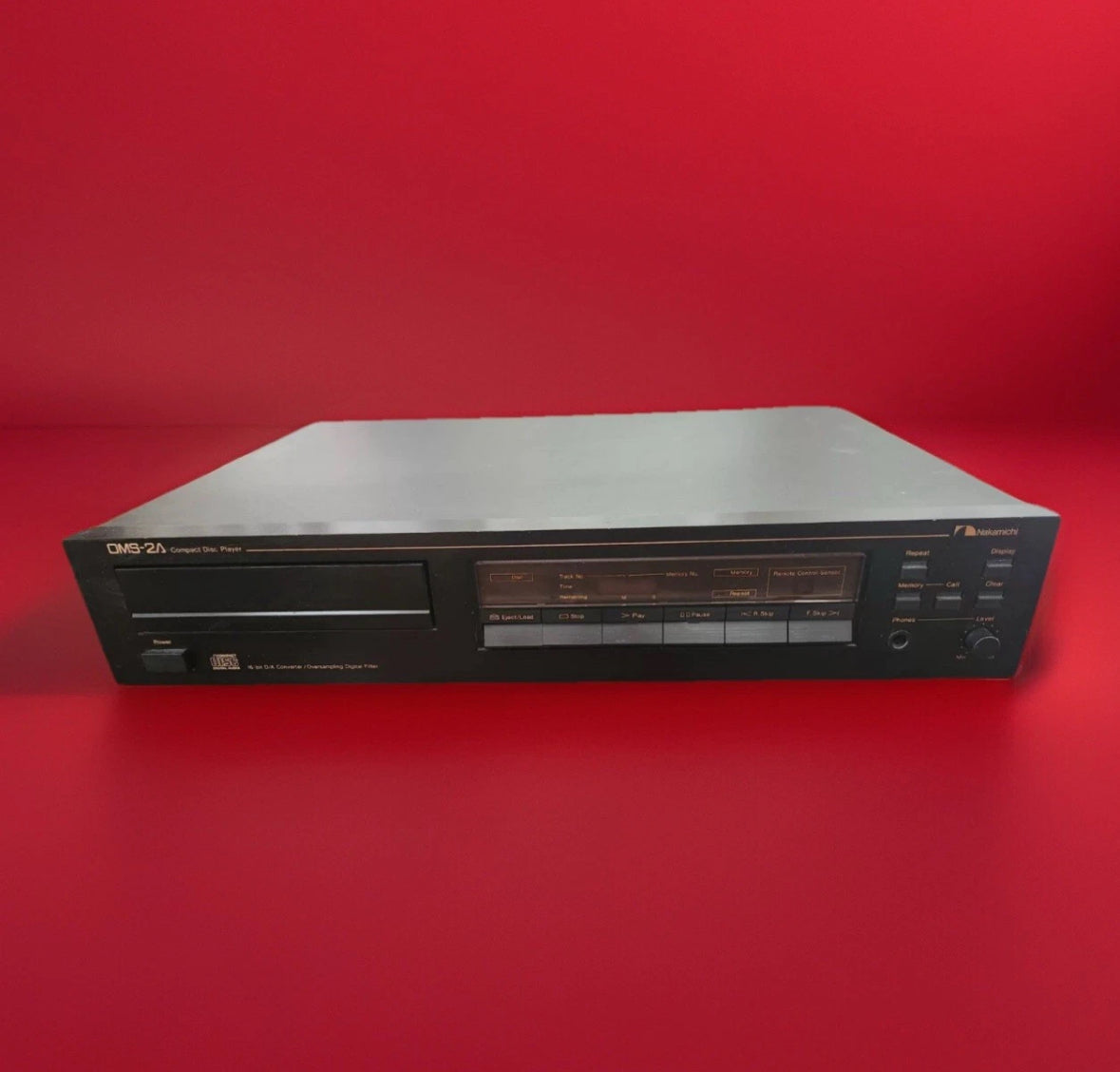 Nakamichi OMS-2A COMPACT DISC PLAYER | Tray Belt Replaced Plays Smooth *Read*
