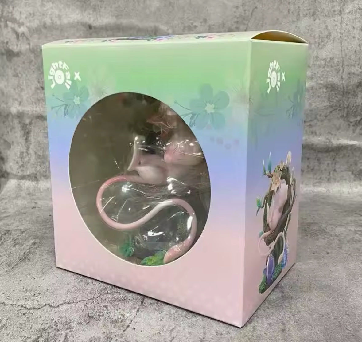 16cm Pokemon Mew Sleeping Luminous PVC Figure Model Statue Collectible Gift NIB