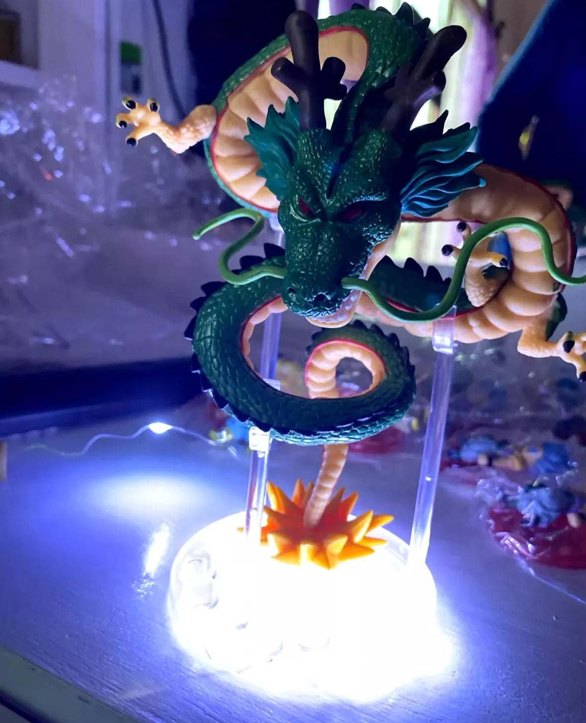 Dragon Ball Z Shenron and 18cm AnimeFigure Dbz Figurine Pvc Statue Wicked Cool!