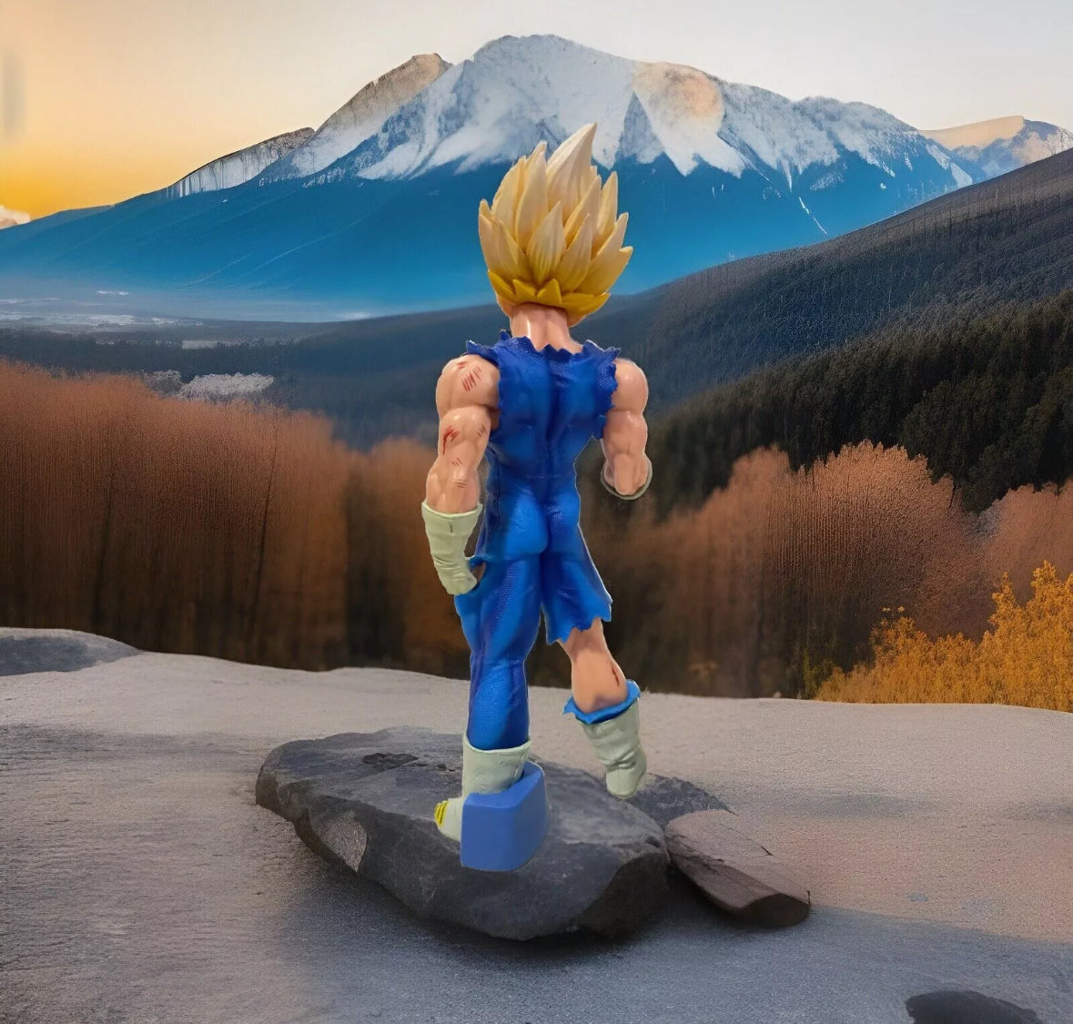 Dragon Ball Z Super Saiyan Prince Vegeta Figure New With Box 8inch