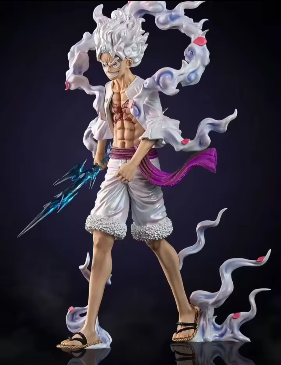 23cm Anime Zook Luffy One Piece GK NIKE Monkey D. Luffy Action Figure