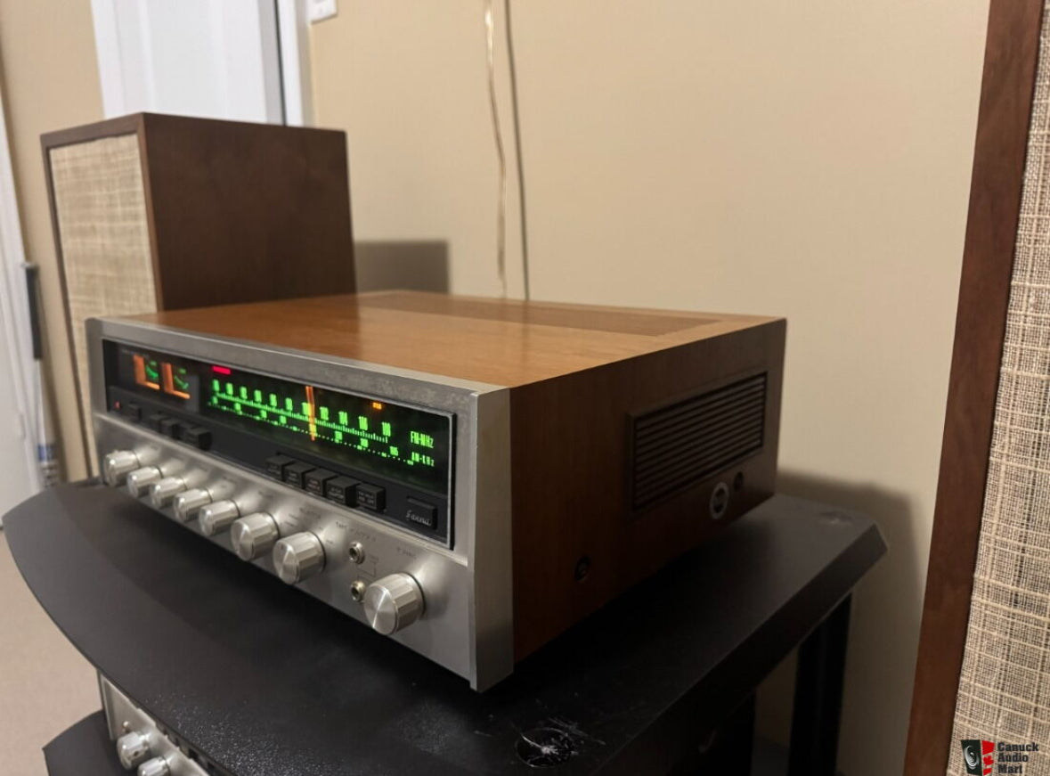 SANSUI Model Seven Stereo Receiver w/ Phono & Original Manuals. Fully Functional