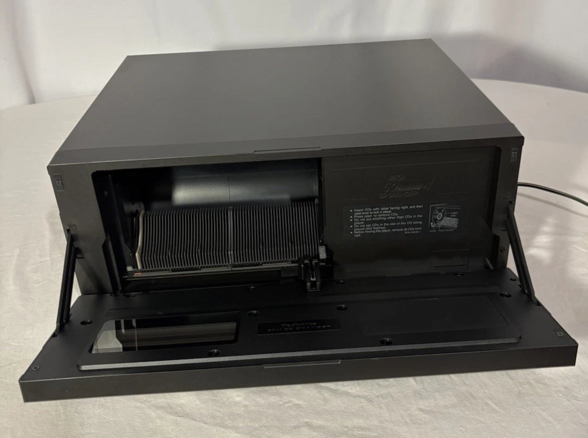 TECHNICS SL-MC50 60+1 Disc CD Changer TESTED, WORKS GREAT + Remote