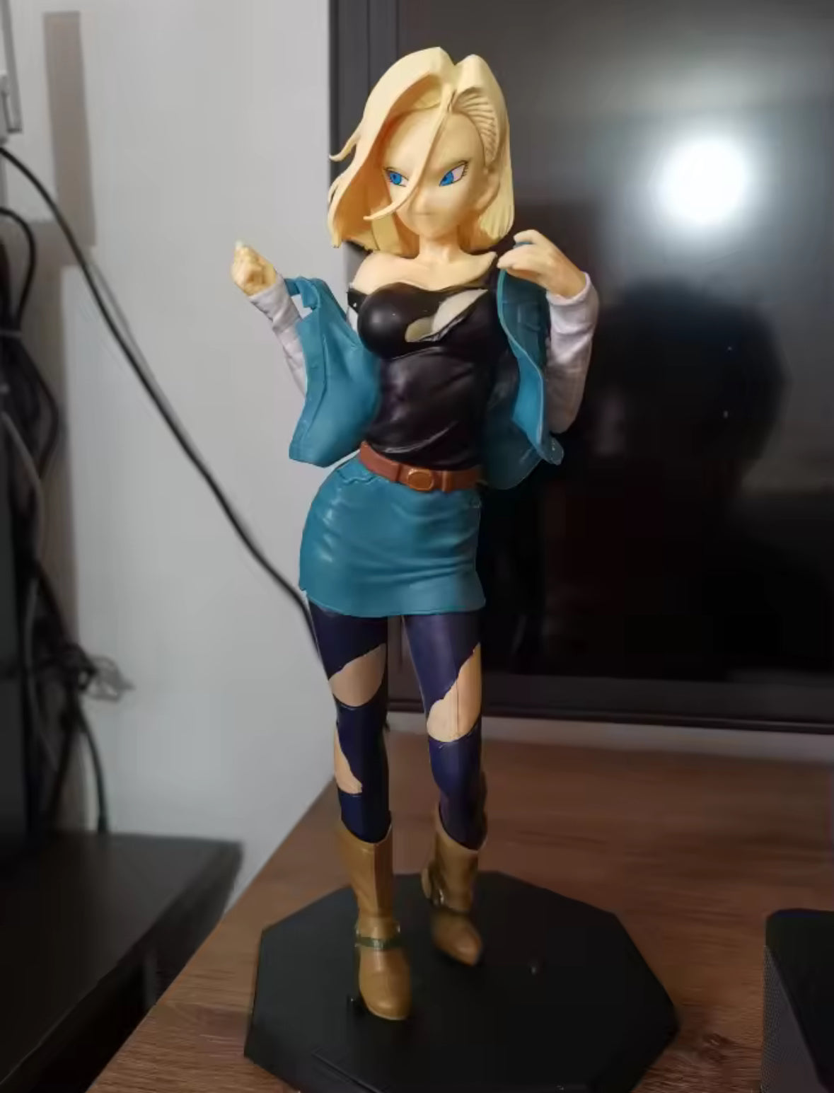 25CM Anime Dragon Ball Ranchi Figure Glitter & Glamors Series Brand New Rare