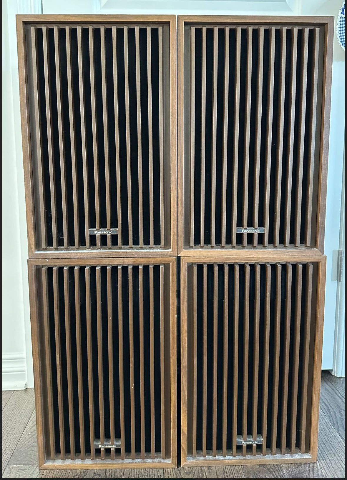 Vintage Panasonic 8840 Speakers Set Of 4 1970’s very rare