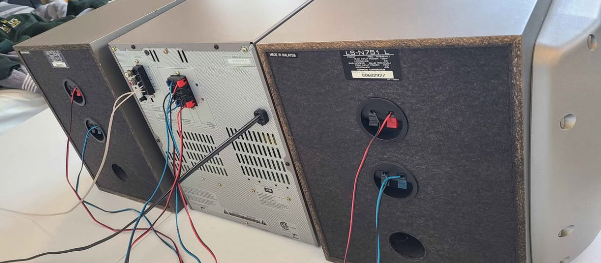 Kenwood XD-A8 Component 610 Watt Total 3 CD Changer 2 Cassettes AM/FM Tested