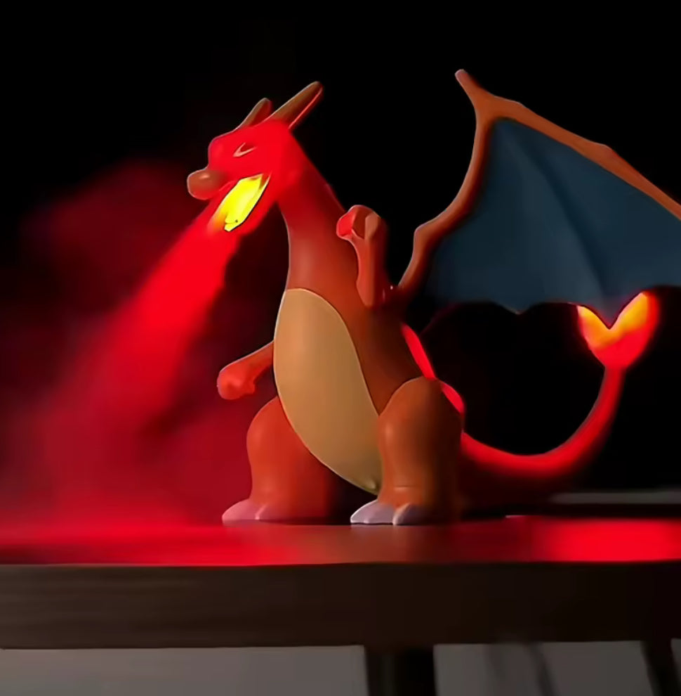 New Charizard Ex Pokemon 151 Humidifier Action Figure Chargeable Gift Idea