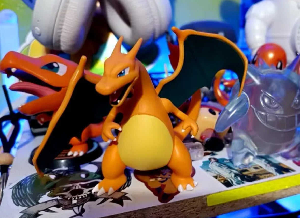 Vintage 10cm Classic Pokemon Charizard Brand New Toy Action Figure So Cool!