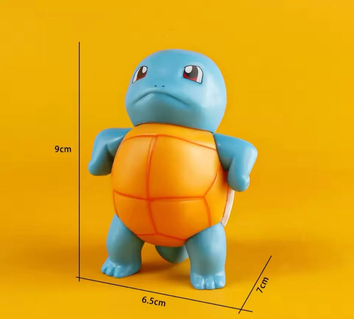 3 Piece Pokemon Squirtle Squad Action Figures Glasses Action Figure Brand New