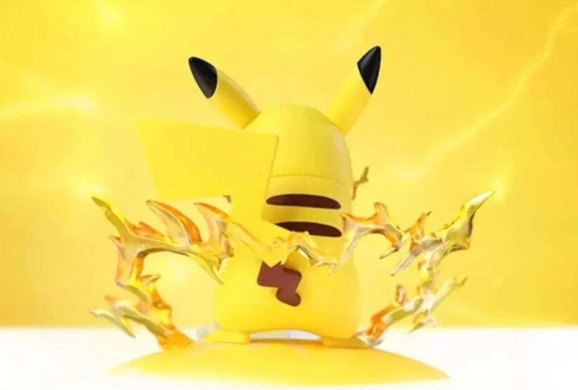 Vintage 14cm Pokemon Pikachu Figure New In Box Authentic Super Cool Gift