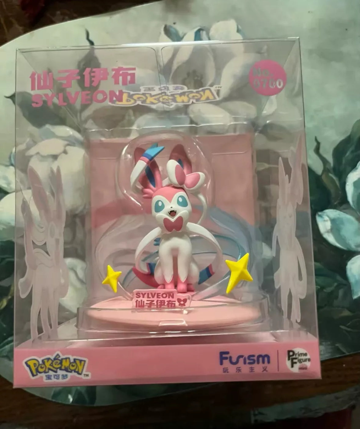 Funism Pokémon Eevee Evolution Series New In Box Sylveon 14cm Tall 12cm Wide