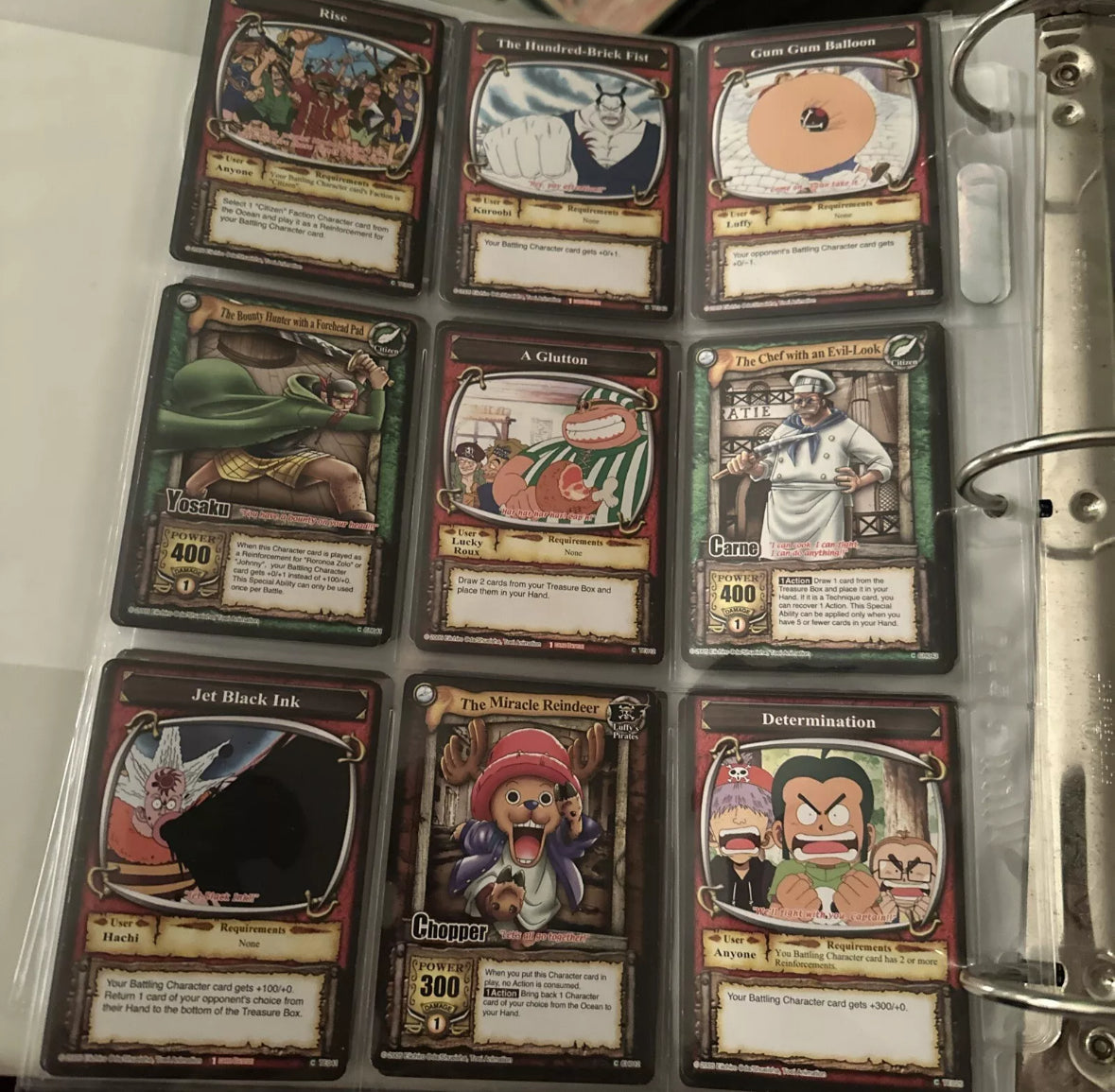 Vintage One Piece - Large Card Lot Lots Of Rares! 2005 54 Cards Total Mostly LP