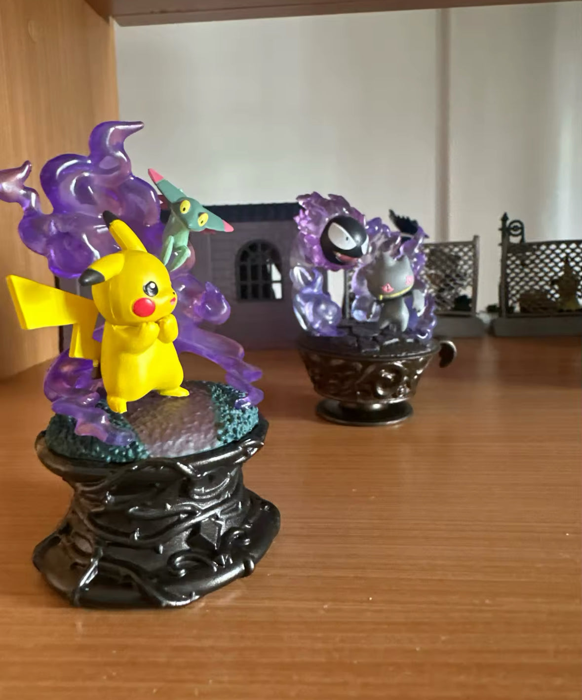 Pokemon Figures Little Night collection Pikachu and Dreepy 12cm New