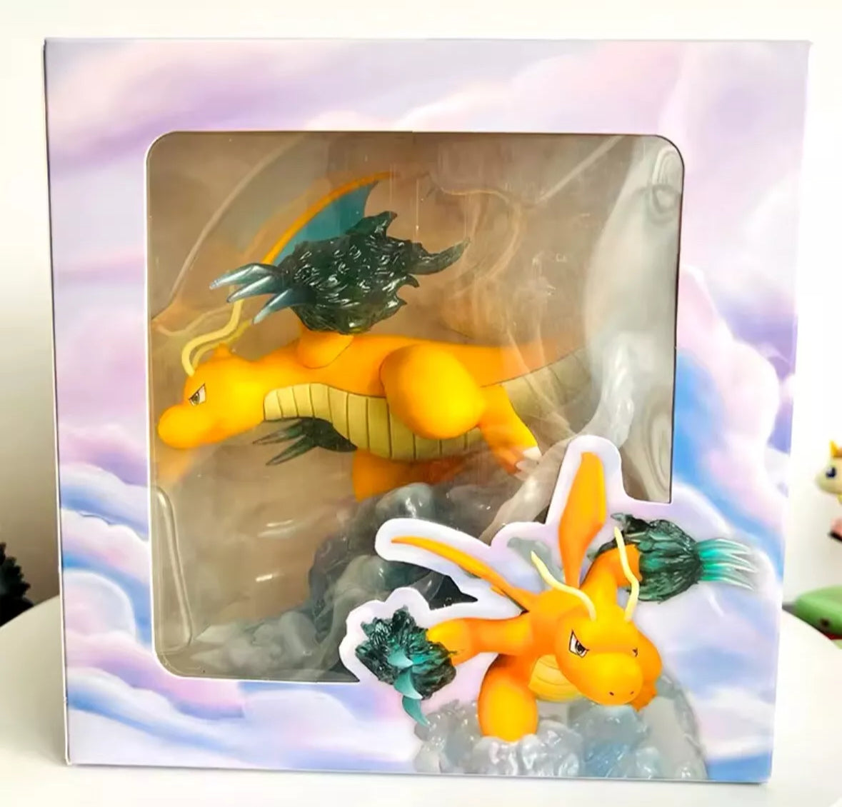 Pokemon Dragonite Figure 7 Inch PVC Statue Figurine Model Awesome kids toy NEW