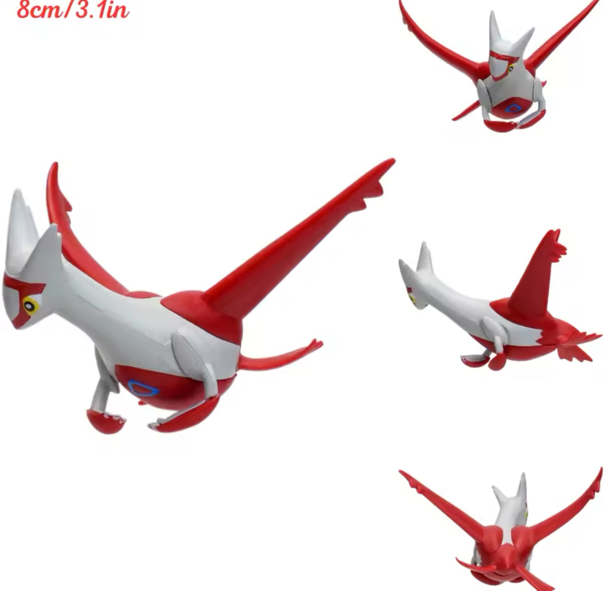 Pokemon Latias And Latios Takara Tomy 8cm 3 Inch Figures Brand New Rare