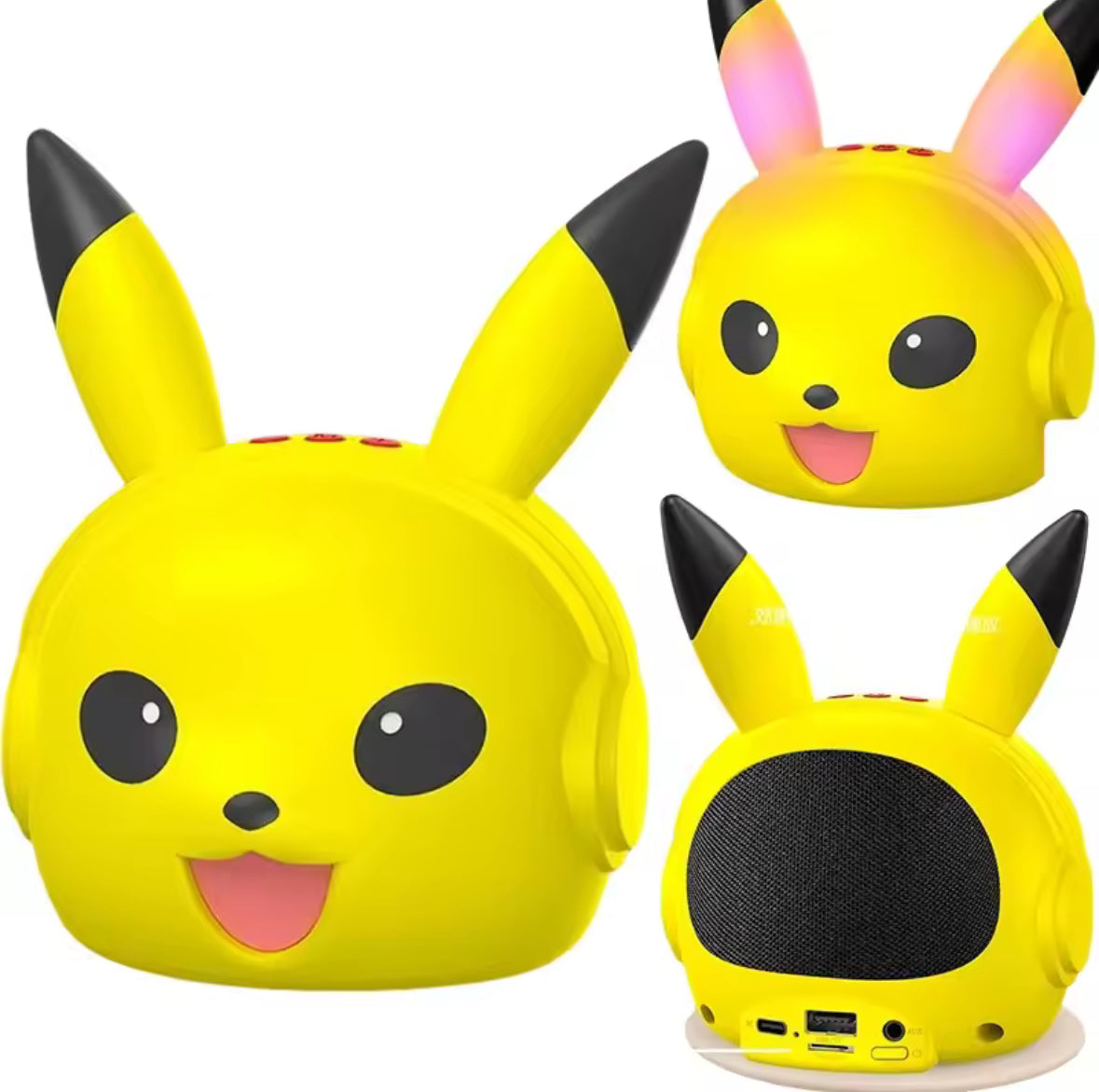 Pikachu Wireless Bluetooth Speaker Portable Small Speaker Heavy Subwoofer NIB