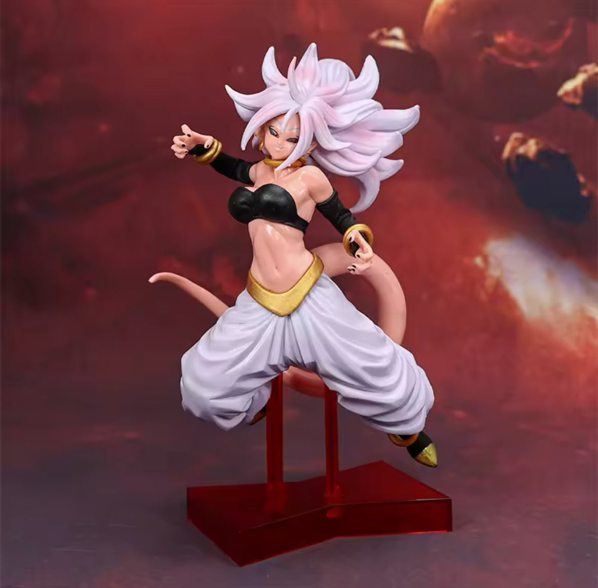 22cm Dragon Ball Z Female Majin Buu Variant PVC Collectible Very Rare Brand New!