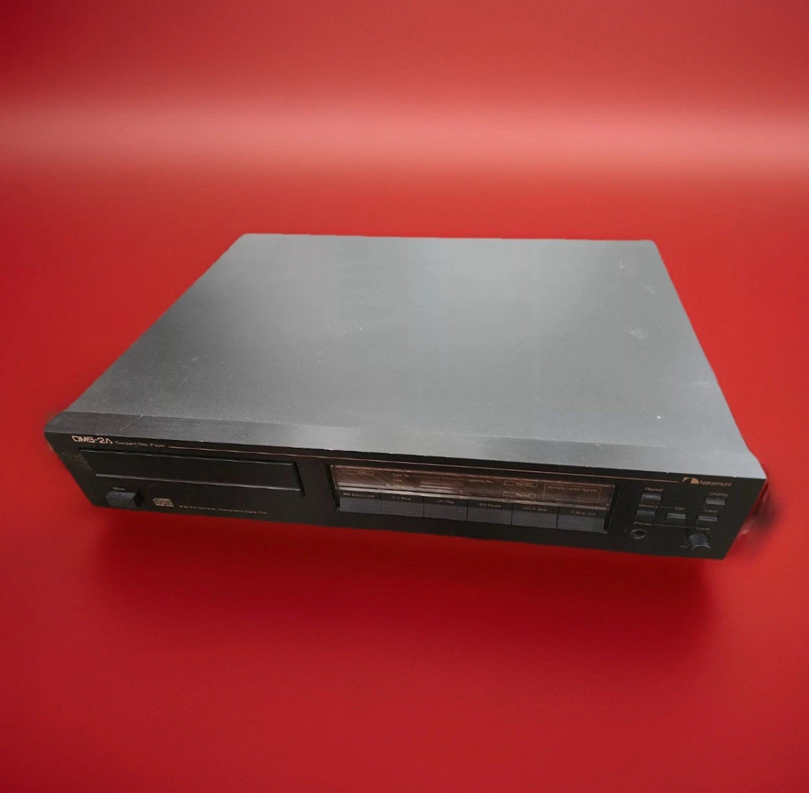 Nakamichi OMS-2A COMPACT DISC PLAYER | Tray Belt Replaced Plays Smooth *Read*