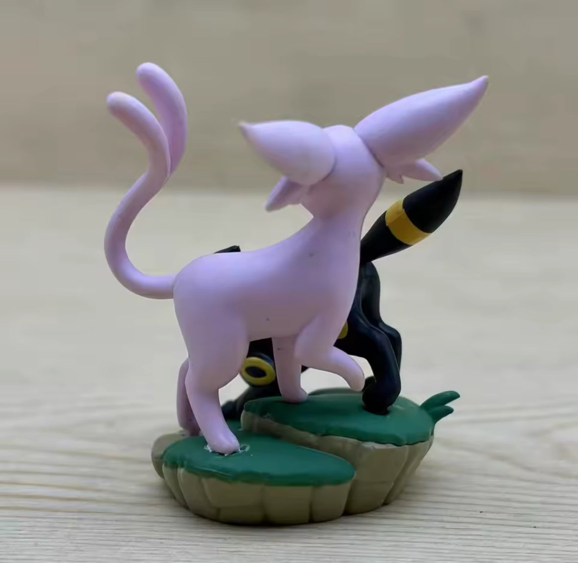 2Pcs/Set Lovely Pokemon Umbreon and Espeon Keychain Doll Toy 5cm New