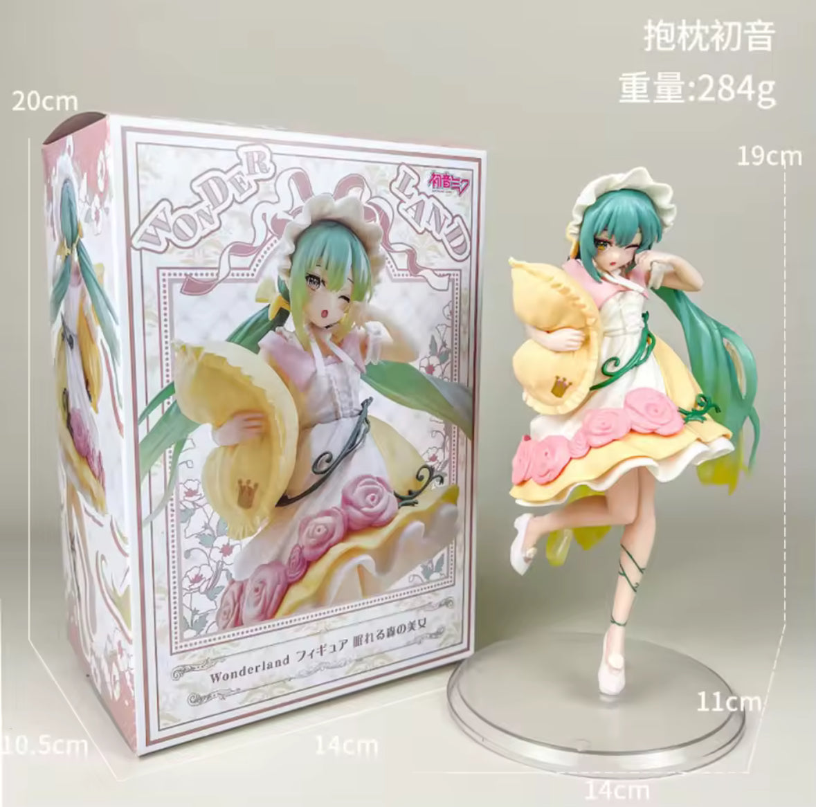 Bandai Hatsune Miku Anime Figure Fairy Mirror Sleeping Beauty Figure New In Box