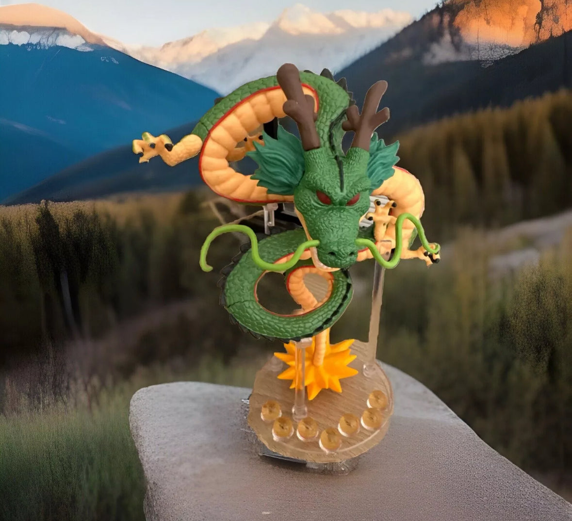 Dragon Ball Z Shenron and 18cm AnimeFigure Dbz Figurine Pvc Statue Wicked Cool!