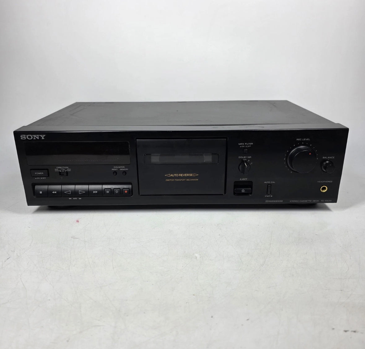Vintage Sony HX Pro Cassette Tape Deck TC-RX355 Fully Tested With Good Belts🔥