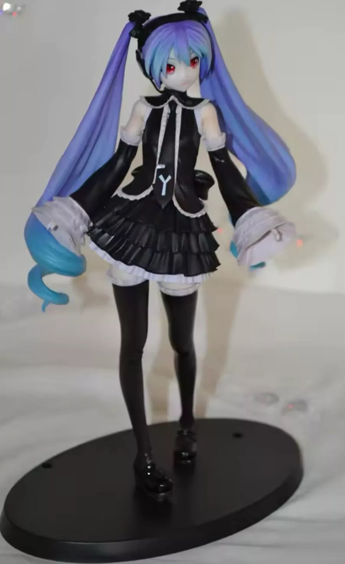 17CM Anime Hatsune Miku Project DIVA Arcade Future Tone Hatsune Miku Black Dress