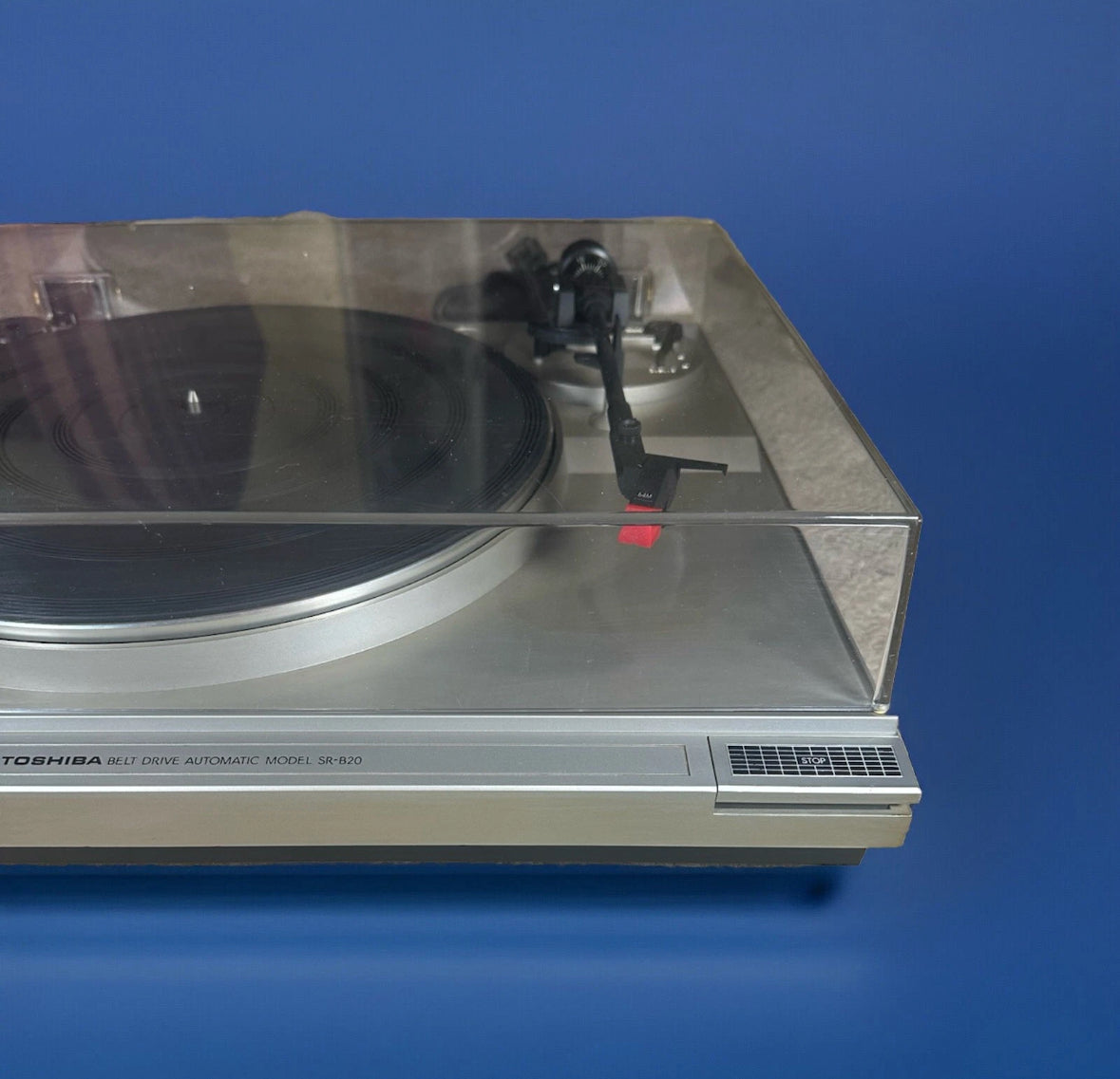 Toshiba SR-B20 Turntable Record Player Vintage Vinyl NEAR MINT NO TARIFFS