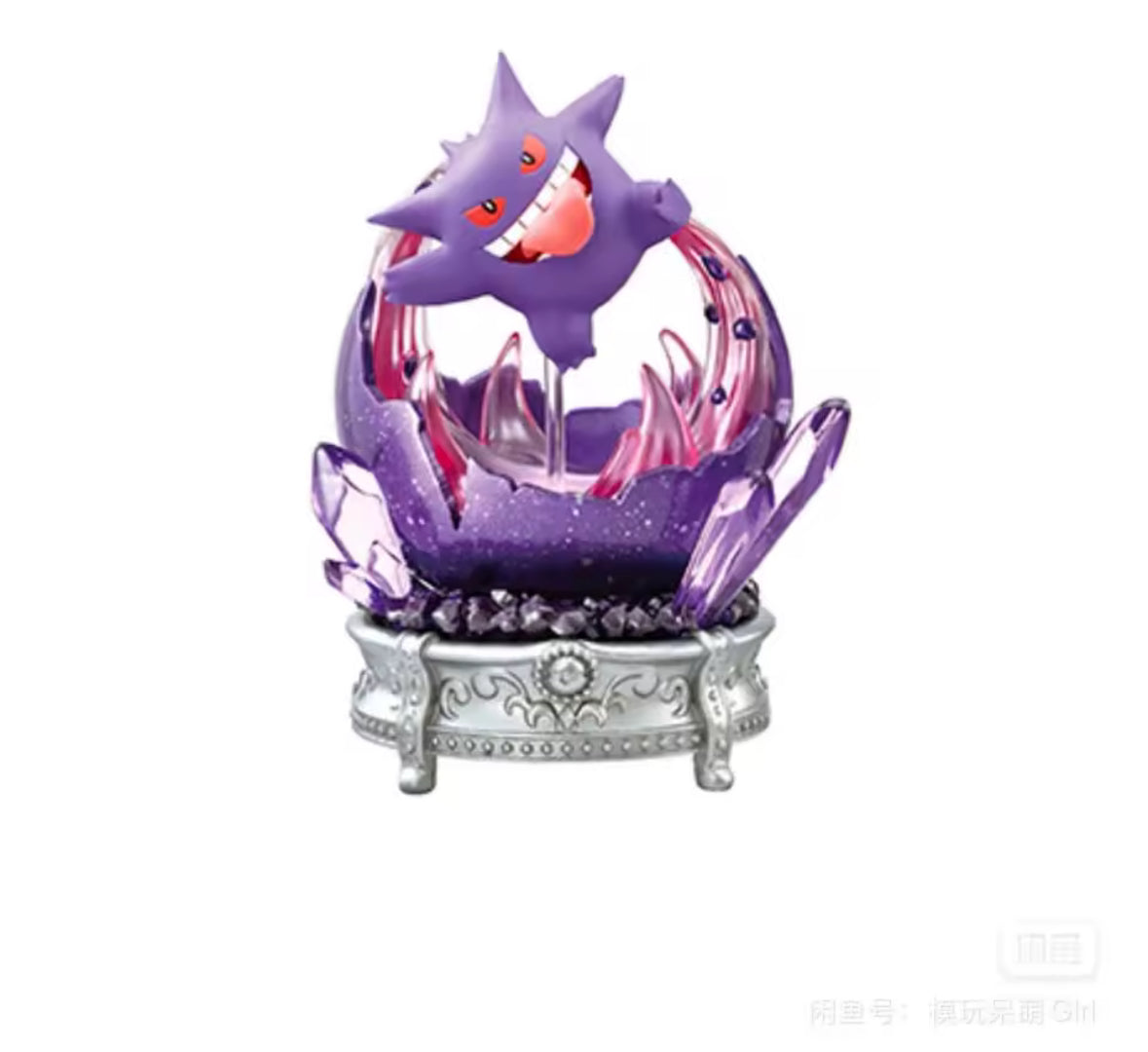 Re-Ment Gengar Genuine Pokemon Mysterious Miracle Of Sparkling Statue Toy Gift