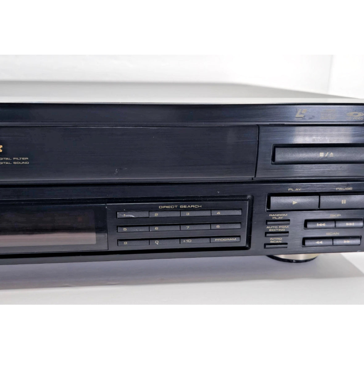 Pioneer CLD-1070 LaserDisc Player CD CDV Tested Working- Vintage Retro AV