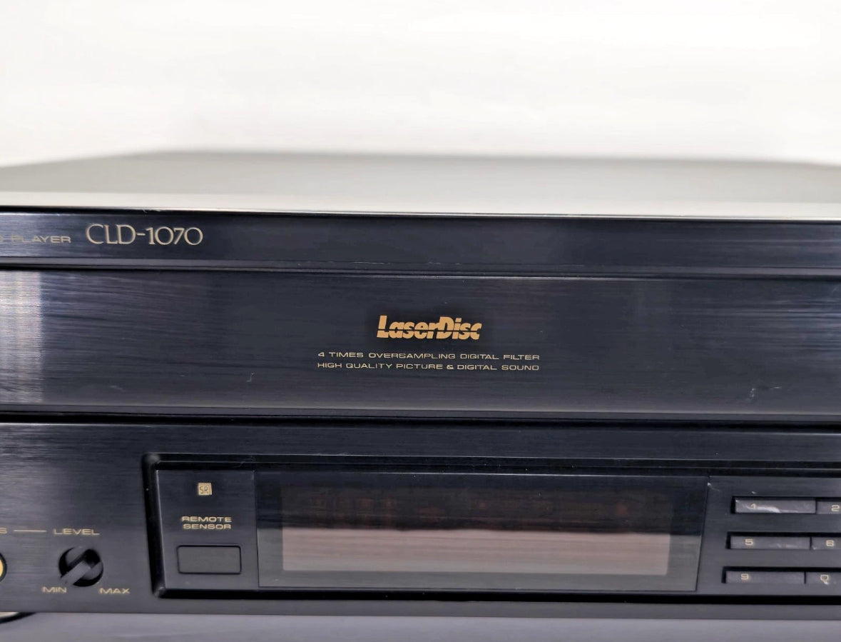 Pioneer CLD-1070 LaserDisc Player CD CDV Tested Working- Vintage Retro AV