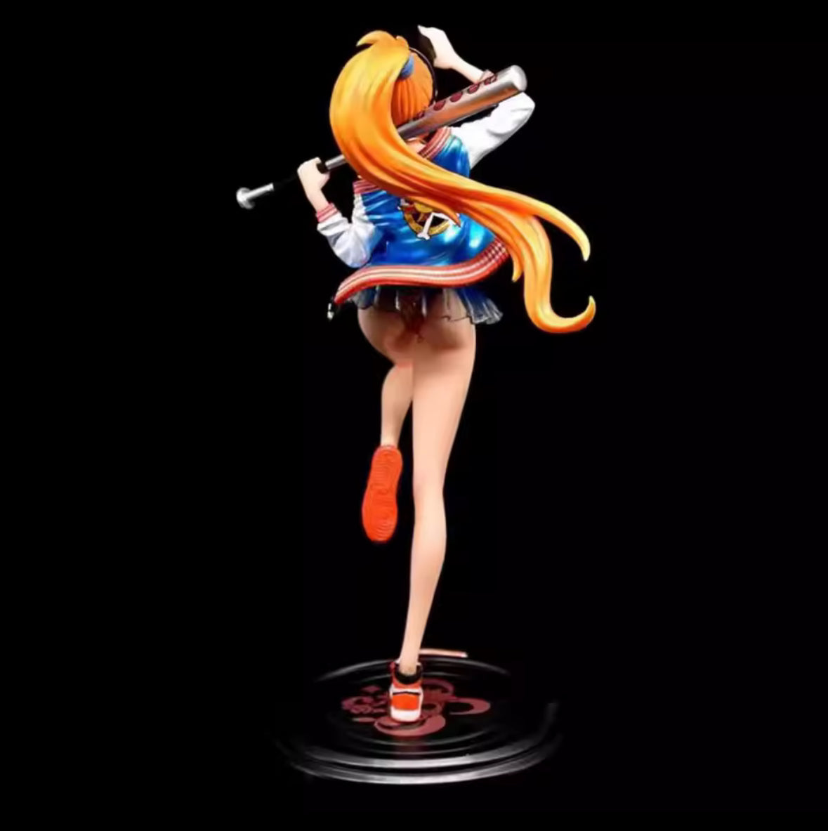 18cm One Piece Nami Anime Figure Thief Cat Nami Figurine Pvc Statue NEW