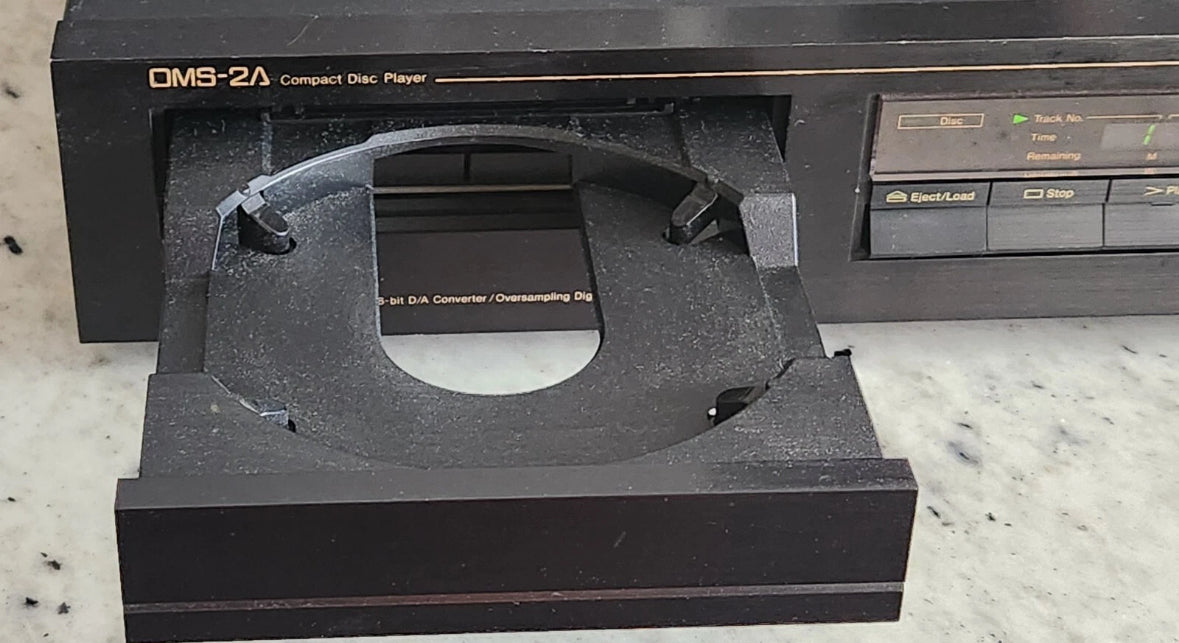 Nakamichi OMS-2A COMPACT DISC PLAYER | Tray Belt Replaced Plays Smooth *Read*