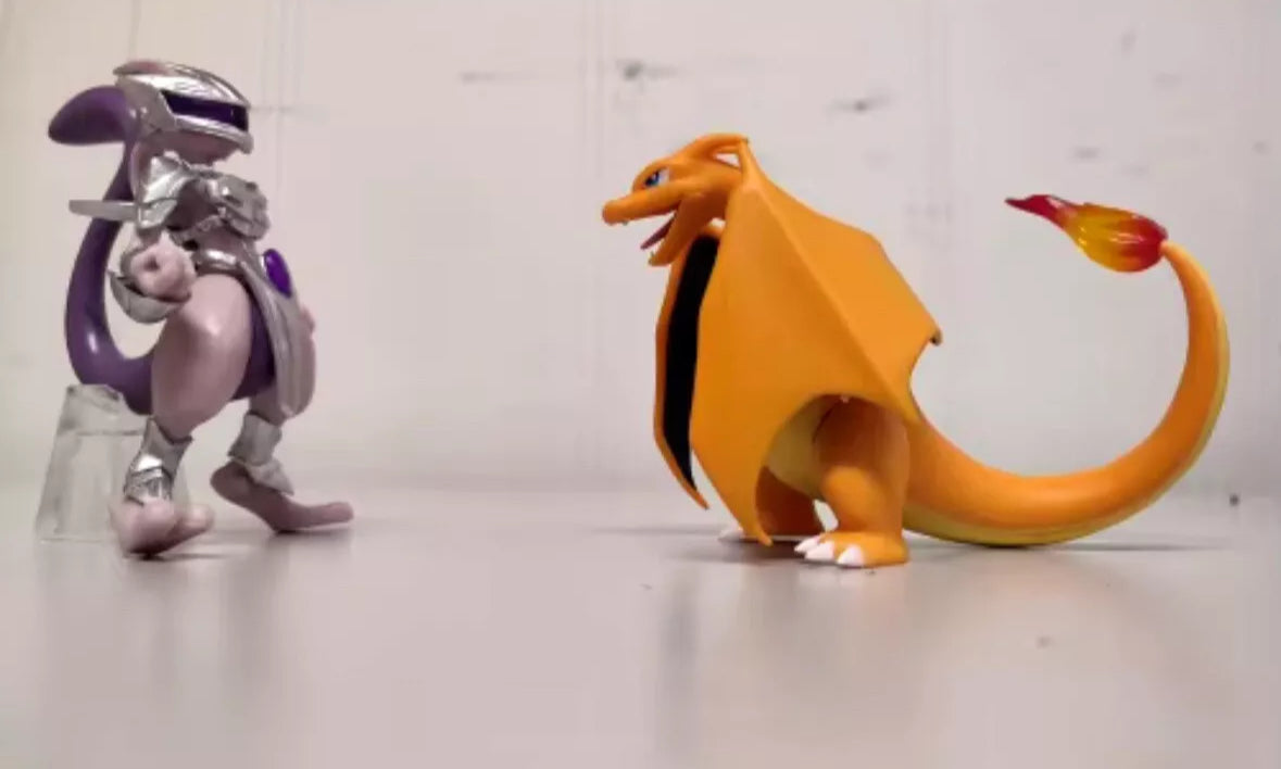 Vintage 10cm Classic Pokemon Charizard Brand New Toy Action Figure So Cool!