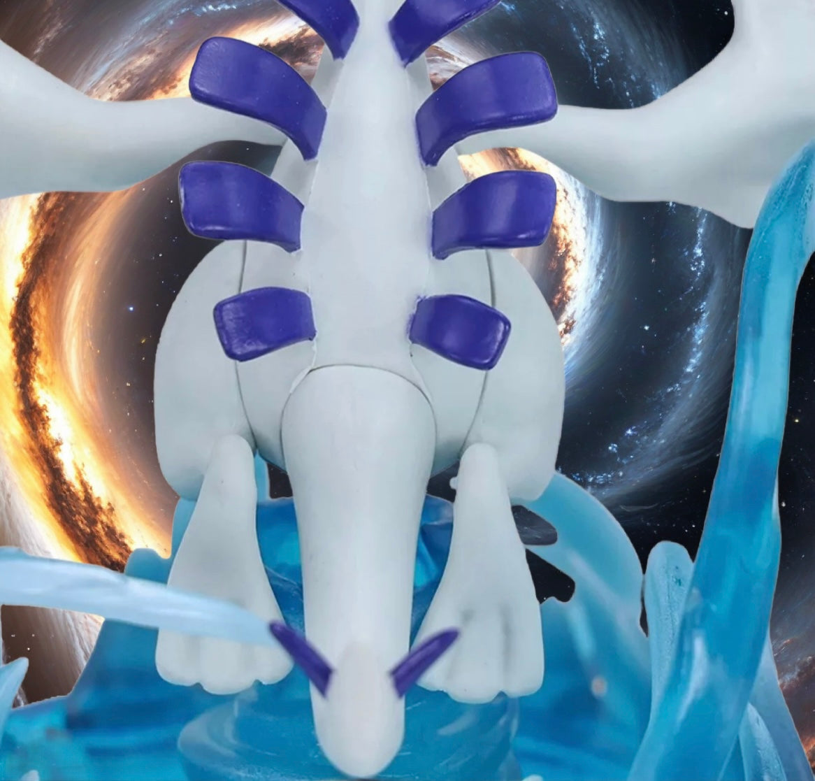 11.5cm Pokemon Anime Action Figure Lugia Hydro Pump action figure New W Box