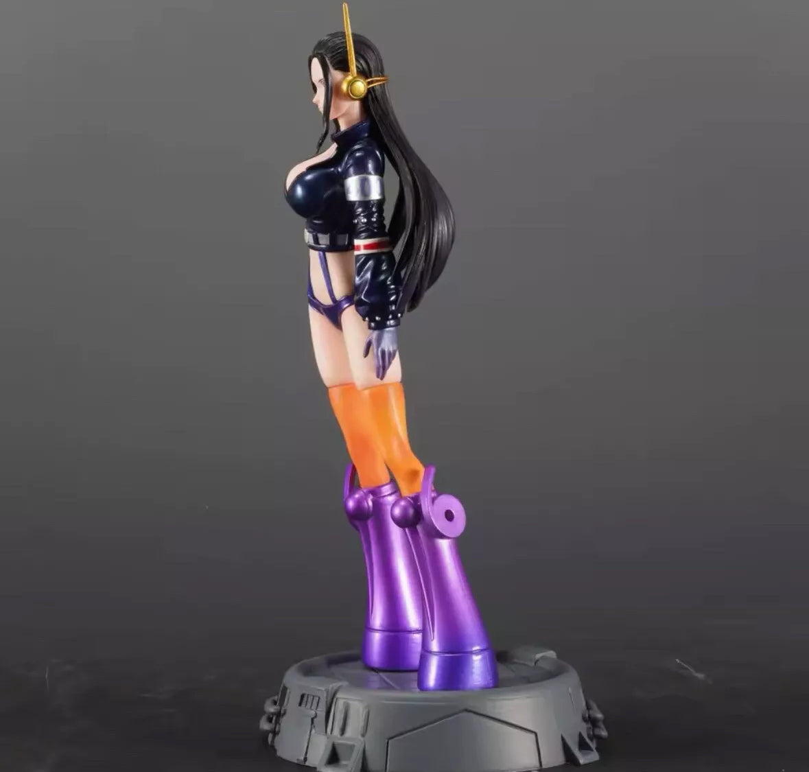 26cm Anime One Piece Nico Robin Action Black Purple Clothing Figure New With Box