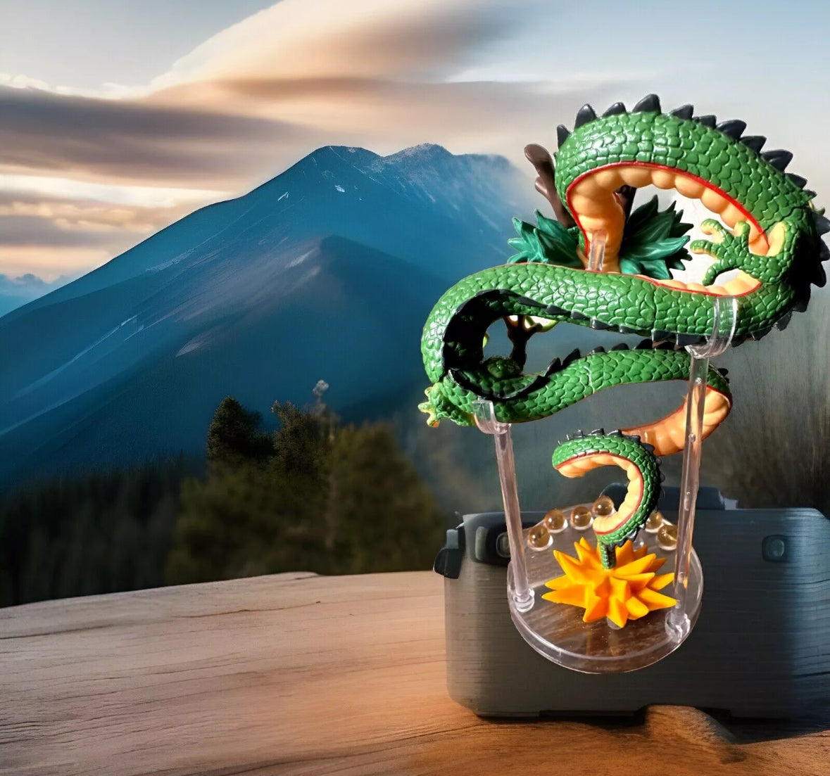Dragon Ball Z Shenron and 18cm AnimeFigure Dbz Figurine Pvc Statue Wicked Cool!