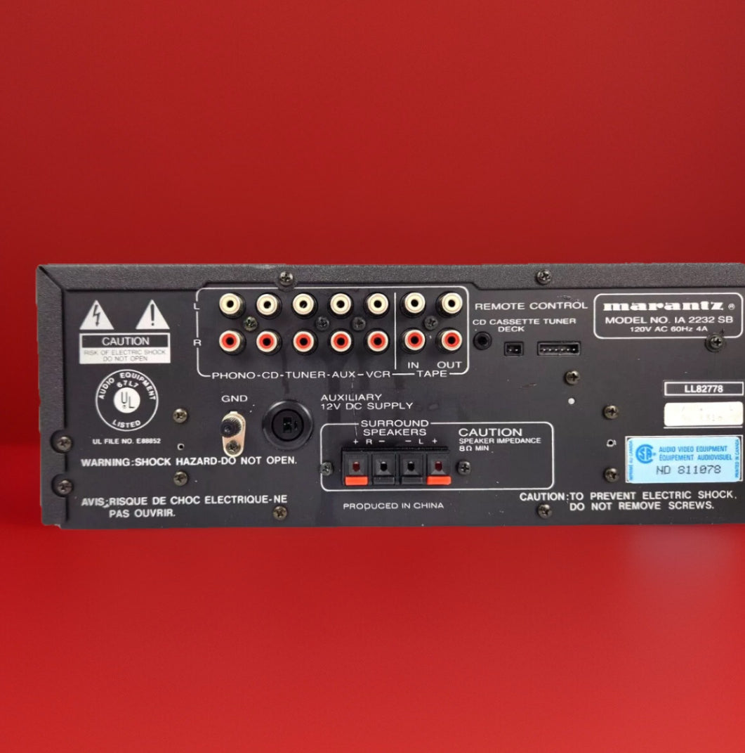 Marantz Legacy Series IA-2232 SB High Current Integrated Amplifier TESTED